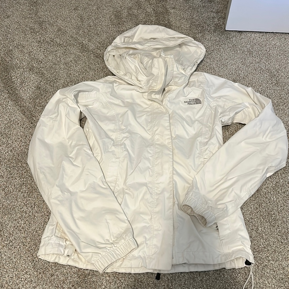 The North Face rain coat